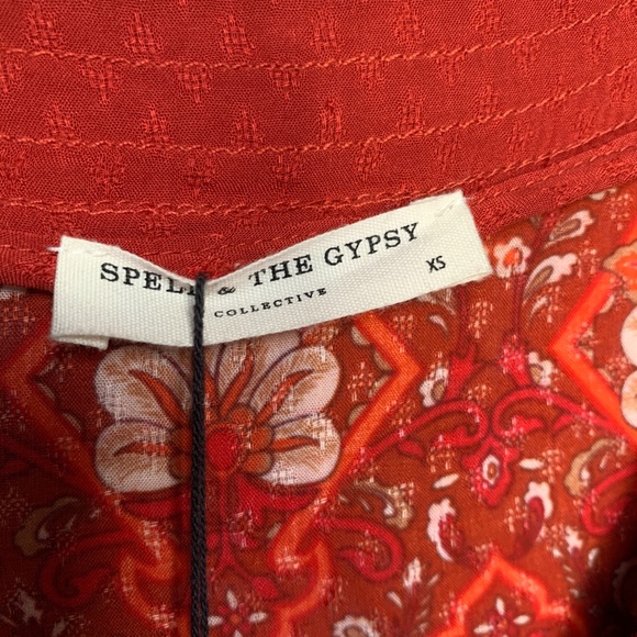 Spell and The Gypsy Jewel Soiree Copper Dress NEW - Picture 4 of 8